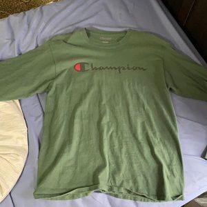 Champion long sleeve t shirt